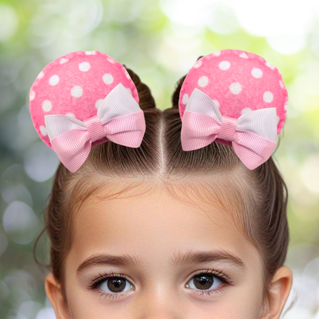 Pink Clip-on Ears