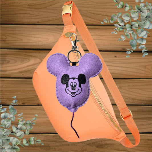 Mouse Purple Balloon