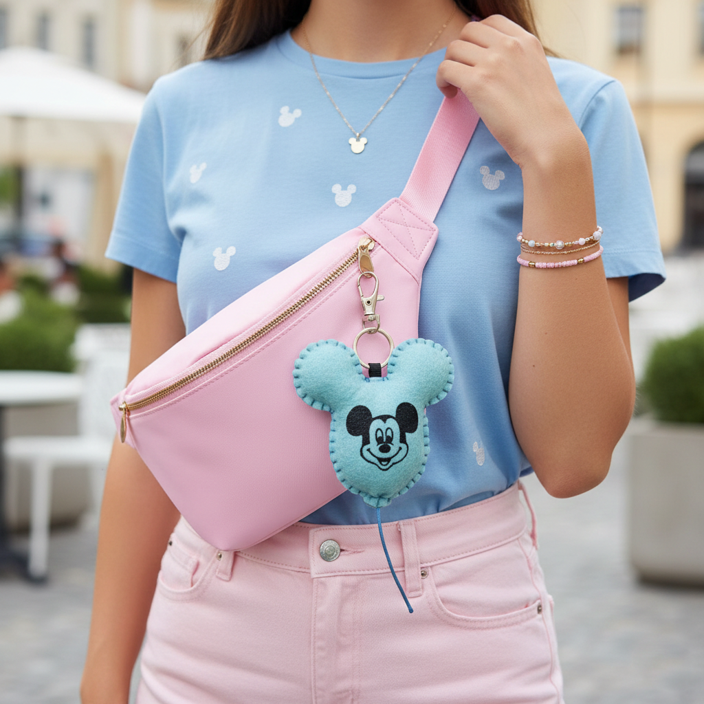 Mouse Blue Balloon