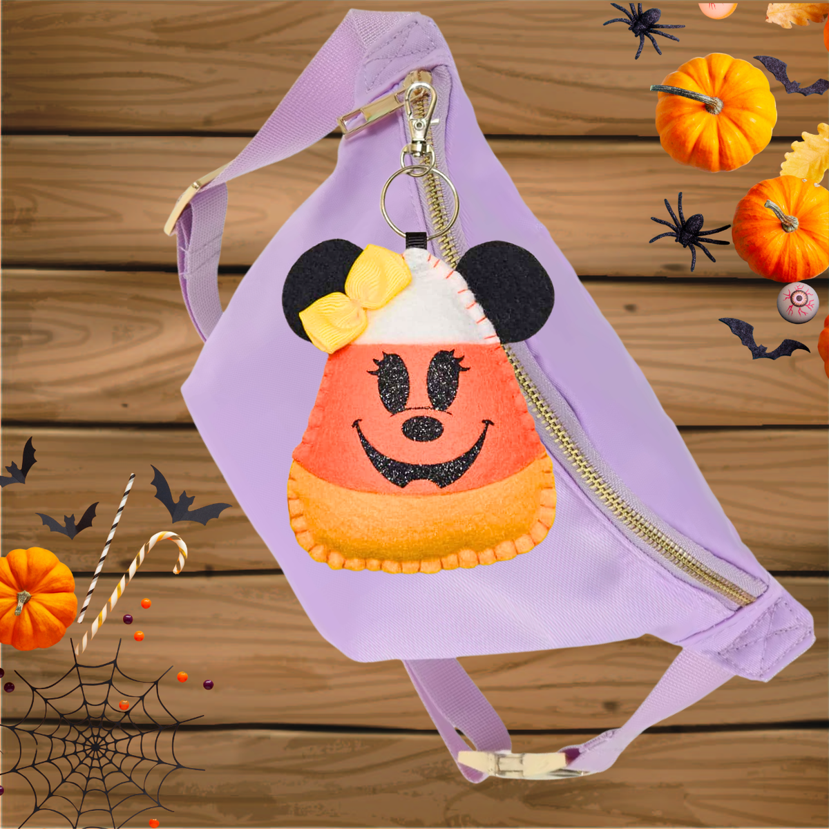 Candy Corn Keychain