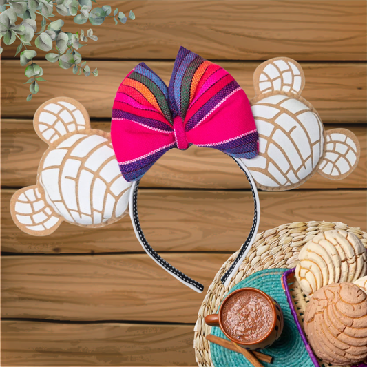 Handmade Concha magic ears inspired by Mexican sweet bread - Janine Magic Creations