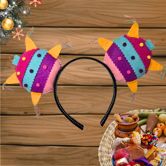 Handmade Piñata magic ears inspired by Mexican holiday tradition - Janine Magic Creations