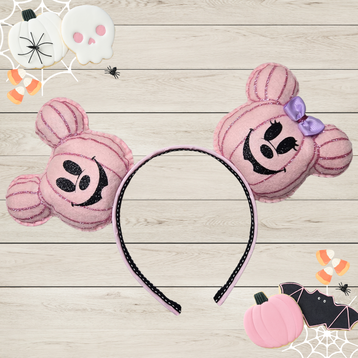 Pink Pumpkin Ears
